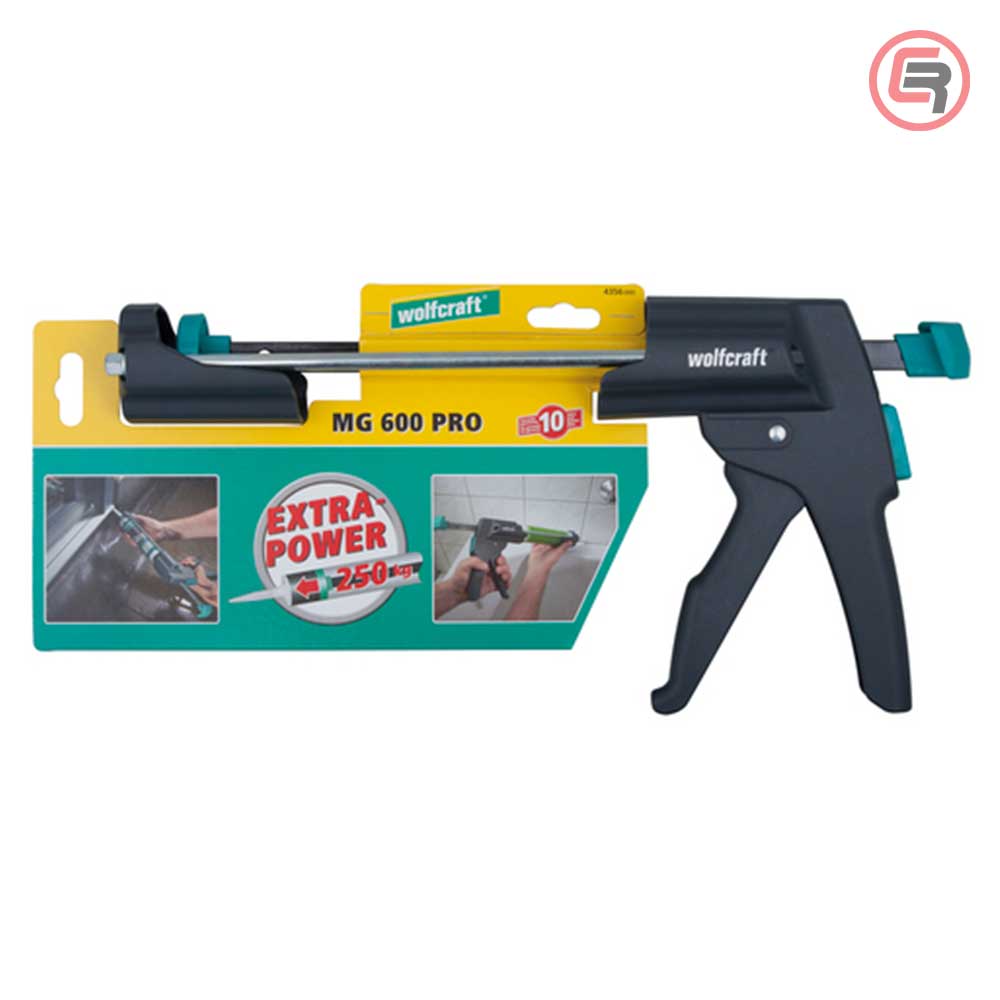 Wolfcraft Pištolj Za Silikon MG 600 Pro / 310 ml – 4356000 by Wolfcraft 4356000 Ostali Alati i Pribor - detalj 2