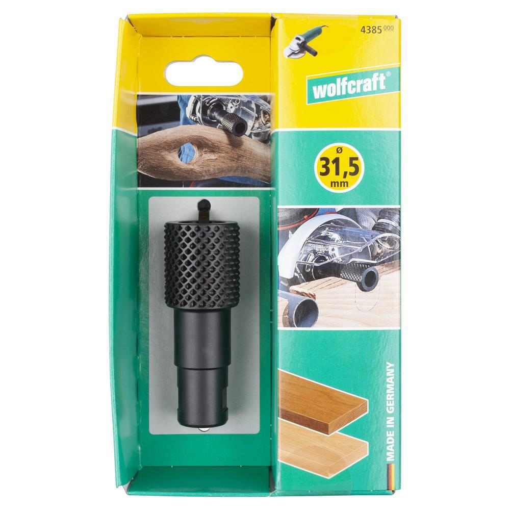 Wolfcraft Glodalo Cilindrično fi 31,50 mm Za Kutnu Brusilicu – 4385000 by Wolfcraft 4385000 Krune, Glodala Za Brusilice