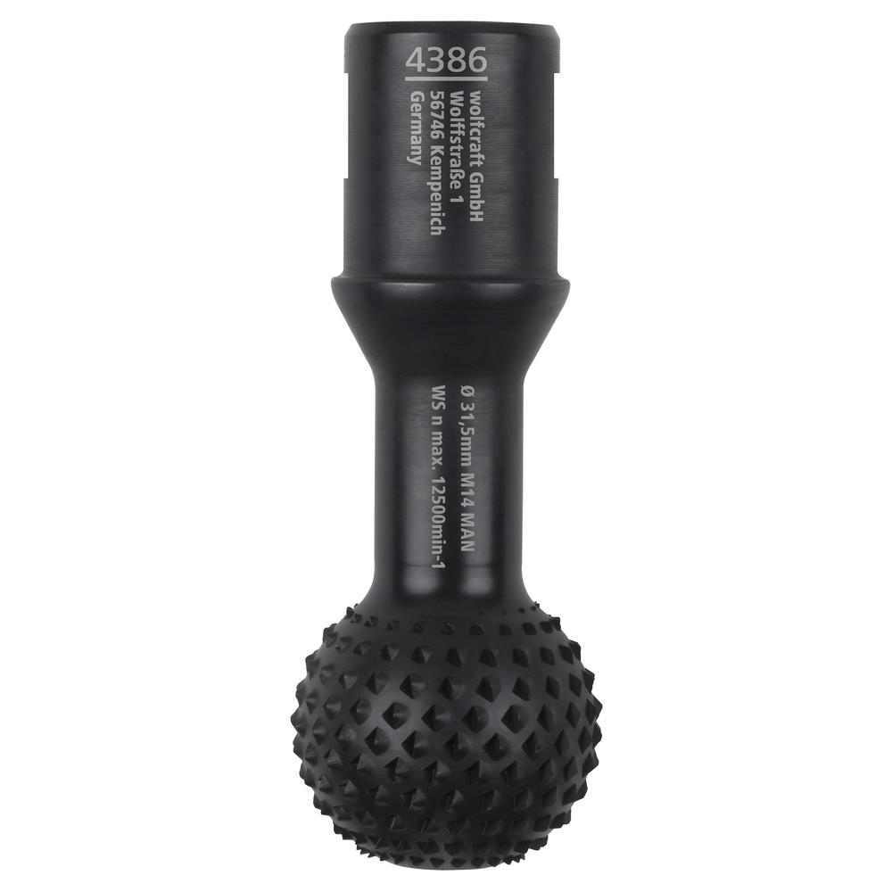 Wolfcraft Glodalo Kuglasto fi 31,50 mm Za Kutnu Brusilicu – 4386000 by Wolfcraft 4386000 Krune, Glodala Za Brusilice