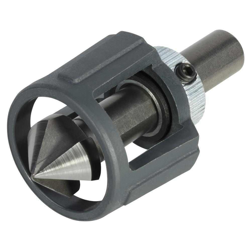 Wolfcraft Upuštač Konusni HSS fi 16,4 / 60 mm Osovina 10 mm Sa Graničnikom – 4391000 by Wolfcraft 4391000 Krune, Glodala