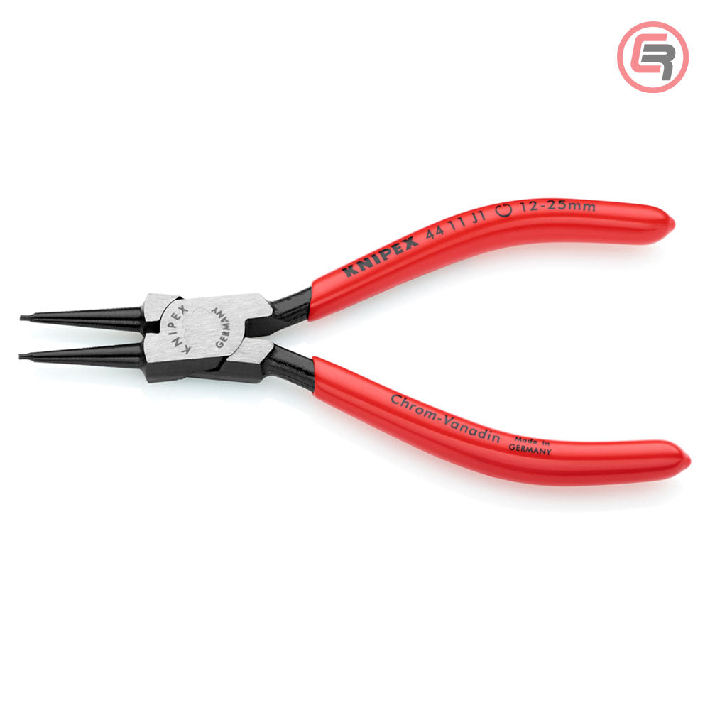 Knipex Kliješta Za Seger Osigurače Unutrašnja Ravna (fi 12-25 mm) 140 mm – 44 11 J1 by Knipex 44 11 J1 Kliješta Za Seger