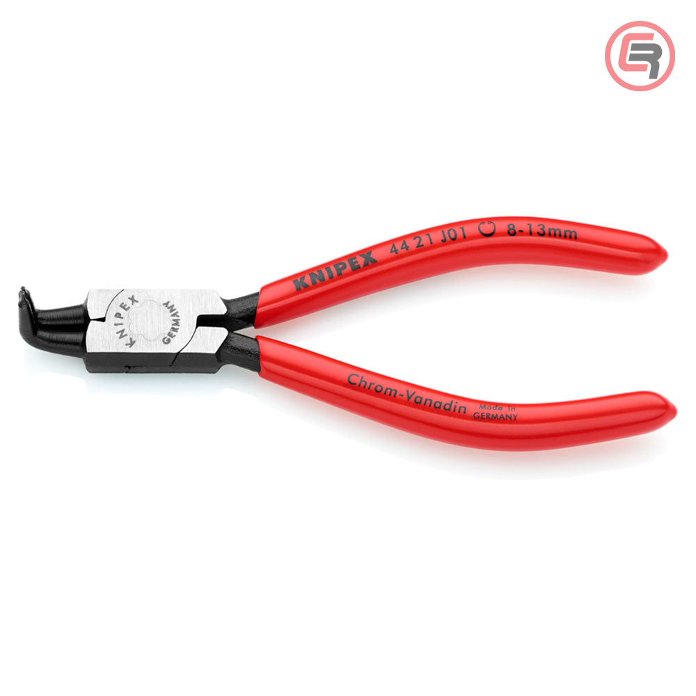 Knipex Kliješta Za Seger Osigurače Unutrašnja Kriva (fi 8-13 mm) 130 mm – 44 21 J01 by Knipex 44 21 J01 Kliješta Za Seger