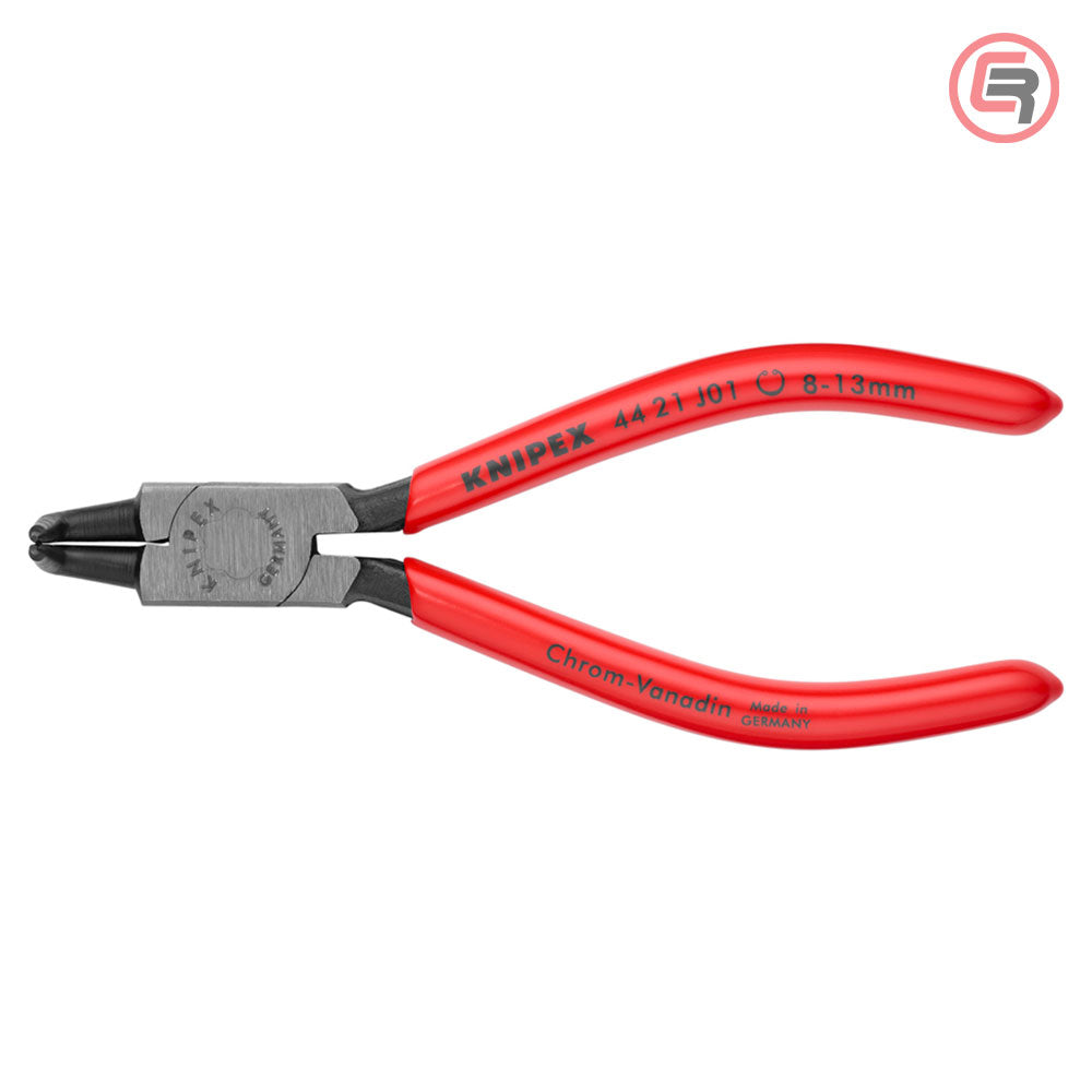 Knipex Kliješta Za Seger Osigurače Unutrašnja Kriva (fi 8-13 mm) 130 mm – 44 21 J01 by Knipex 44 21 J01 Kliješta Za Seger