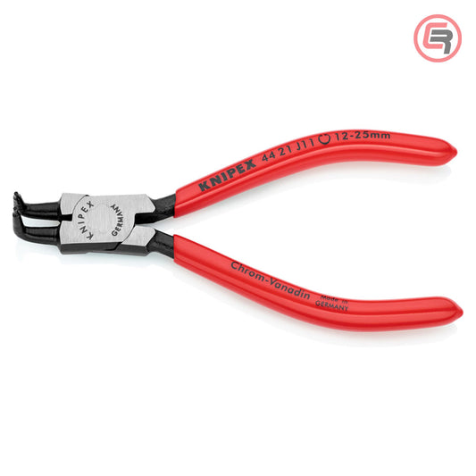 Knipex Kliješta Za Seger Osigurače Unutrašnja Kriva (fi 12-25 mm) 130 mm – 44 21 J11 by Knipex 44 21 J11 Kliješta Za Seger