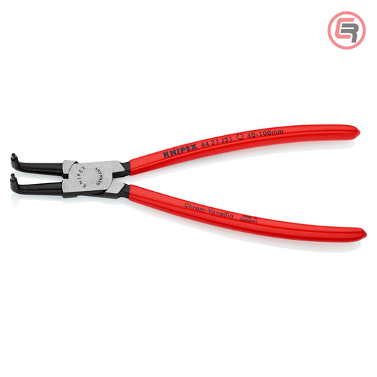 Knipex Kliješta Za Seger Osigurače Unutrašnja Kriva (fi 40-100 mm) 215 mm – 44 21 J31 by Knipex 44 21 J31 Kliješta Za Seger