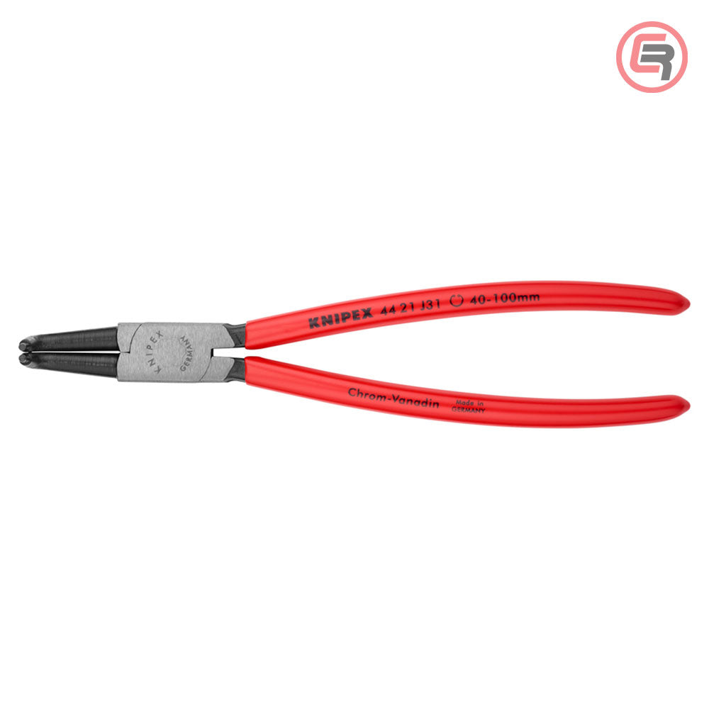 Knipex Kliješta Za Seger Osigurače Unutrašnja Kriva (fi 40-100 mm) 215 mm – 44 21 J31 by Knipex 44 21 J31 Kliješta Za Seger