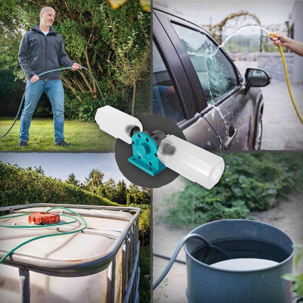 Wolfcraft Pumpa Pretočna Za Bušilicu Plastično Kućište SOLID 1300 l/h – 4540000 by Wolfcraft 4540000 Ostali Pribor Za