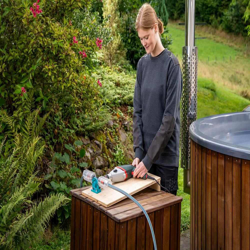 Wolfcraft Pumpa Pretočna Za Bušilicu Plastično Kućište PRO 3000 l/h – 4541000 by Wolfcraft 4541000 Ostali Pribor Za