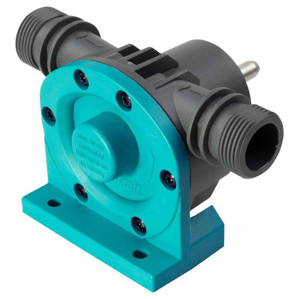 Wolfcraft Pumpa Pretočna Za Bušilicu Plastično Kućište PRO 3000 l/h – 4541000 by Wolfcraft 4541000 Ostali Pribor Za Bušilice