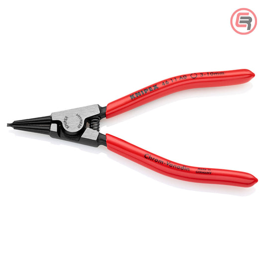 Knipex Kliješta Za Seger Osigurače Vanjska Ravna (fi 3-10 mm) 140 mm – 46 11 A0 by Knipex 46 11 A0 Kliješta Za Seger