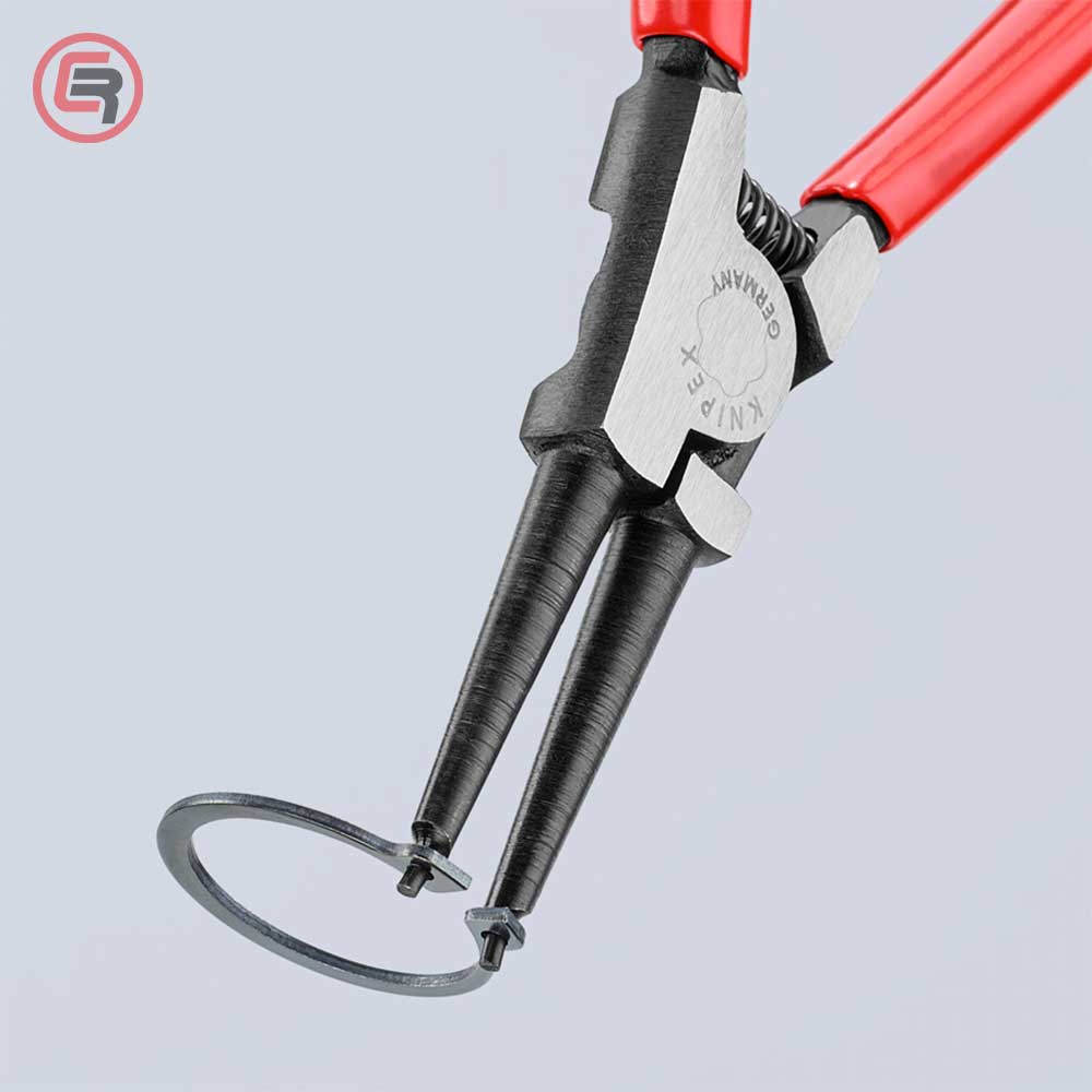 Knipex Kliješta Za Seger Osigurače Vanjska Ravna (fi 19-60 mm) 180 mm – 46 11 A2 by Knipex 46 11 A2 Kliješta Za Seger