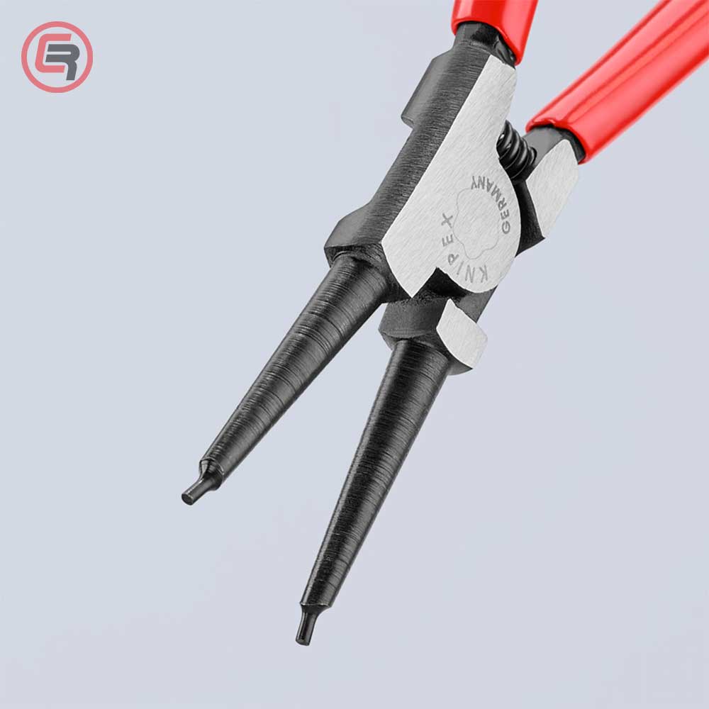 Knipex Kliješta Za Seger Osigurače Vanjska Ravna (fi 19-60 mm) 180 mm – 46 11 A2 by Knipex 46 11 A2 Kliješta Za Seger