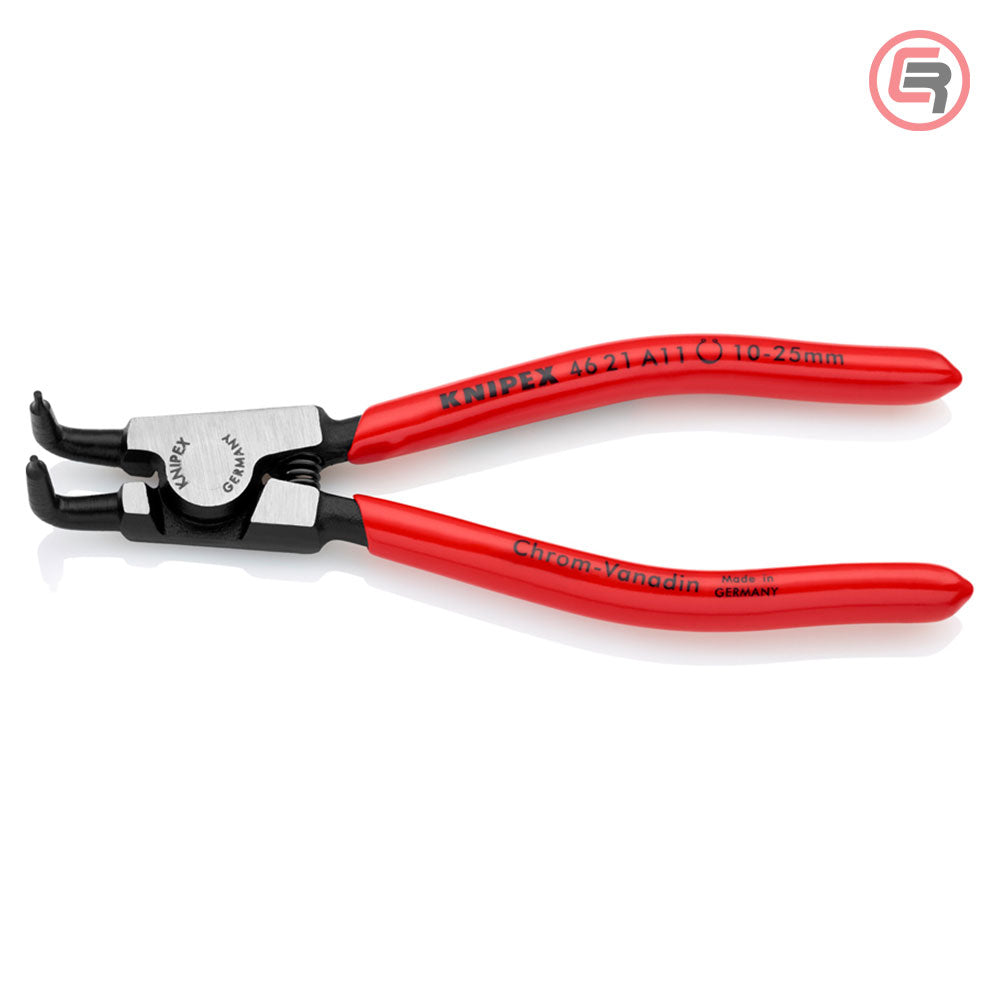 Knipex Kliješta Za Seger Osigurače Vanjska Kriva (fi 10-25 mm) 125 mm – 46 21 A11 by Knipex 46 21 A11 Kliješta Za Seger