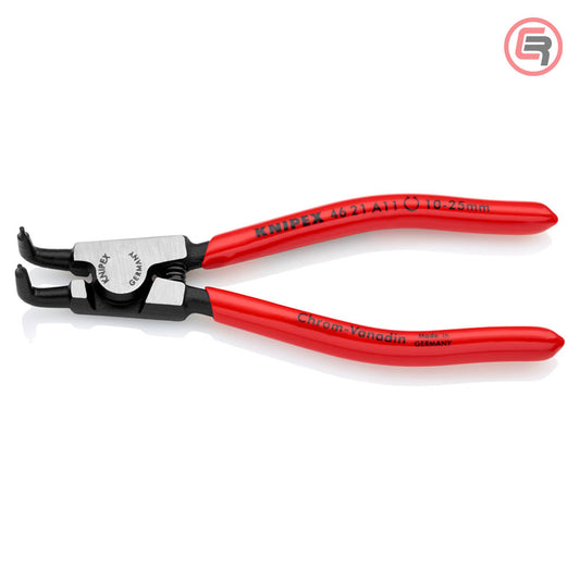 Knipex Kliješta Za Seger Osigurače Vanjska Kriva (fi 10-25 mm) 125 mm – 46 21 A11 by Knipex 46 21 A11 Kliješta Za Seger