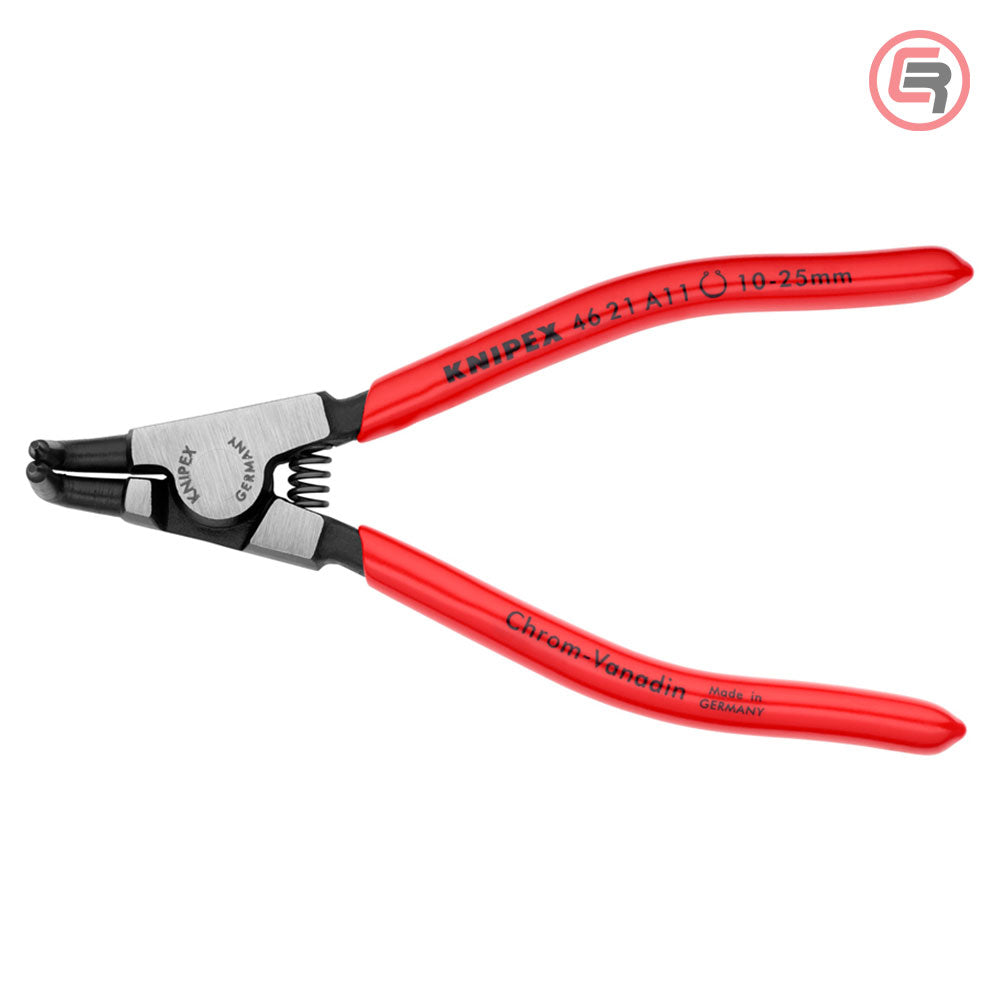 Knipex Kliješta Za Seger Osigurače Vanjska Kriva (fi 10-25 mm) 125 mm – 46 21 A11 by Knipex 46 21 A11 Kliješta Za Seger