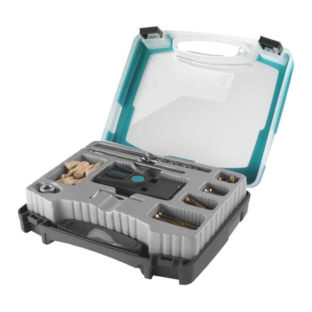 Wolfcraft Set Za Skriveno Tiplovanje PZ 2 / 55 dijelni – 4642000 by Wolfcraft 4642000 Ostali Alati i Pribor