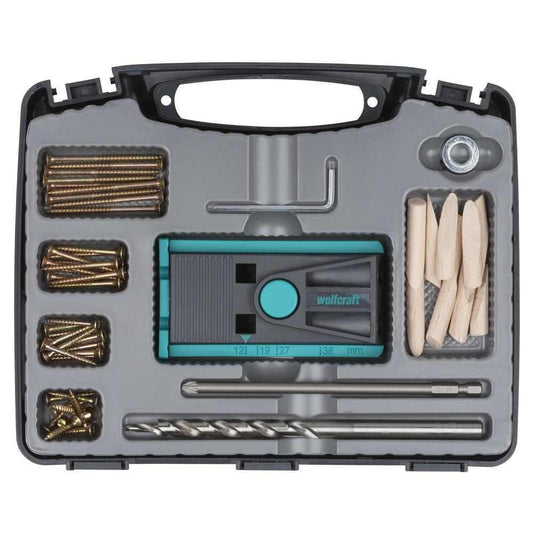 Wolfcraft Set Za Skriveno Tiplovanje PZ 2 / 55 dijelni – 4642000 by Wolfcraft 4642000 Ostali Alati i Pribor - detalj 2