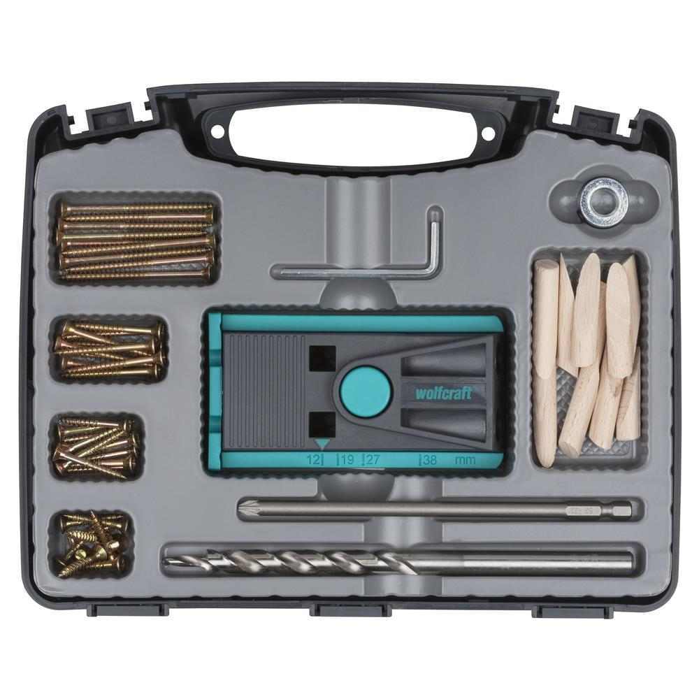 Wolfcraft Set Za Skriveno Tiplovanje PZ 2 / 55 dijelni – 4642000 by Wolfcraft 4642000 Ostali Alati i Pribor - detalj 2