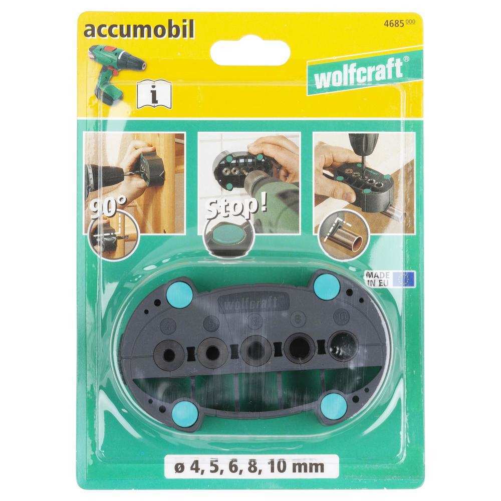 Wolfcraft Šablon Za Bušenje Accumobil fi 4, 5, 6, 8, 10 mm – 4685000 by Wolfcraft 4685000 Ostali Alati i Pribor - detalj 9