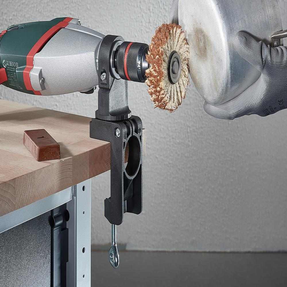 Wolfcraft Držač Bušilice Univerzalni SOLID fi 43 mm Plastični – 4802000 by Wolfcraft 4802000 Ostali Pribor Za Bušilice