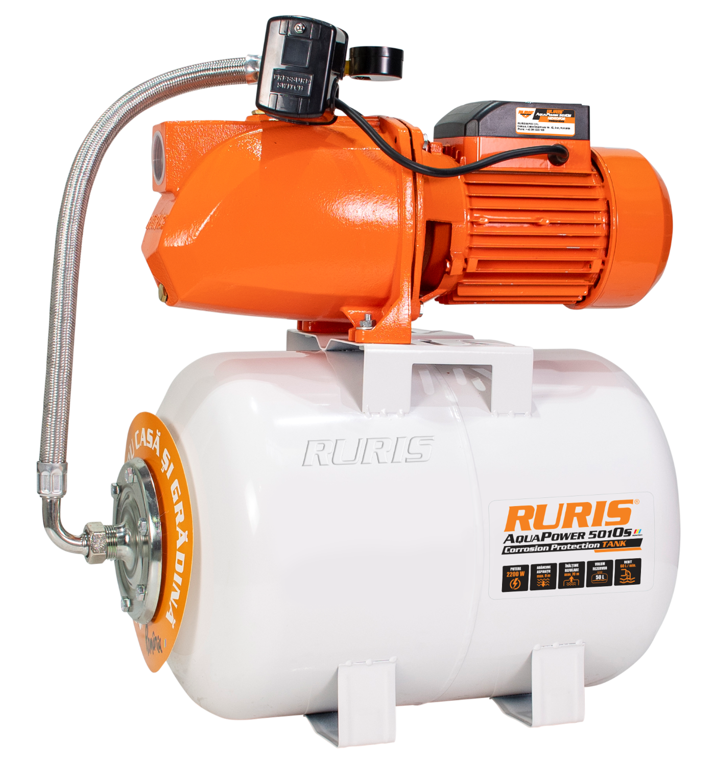 RURIS hidrofor hidropak za vodu AquaPower 5010S by RURIS AquaPower 5010S Mašine i uređaji, Motorne pumpe, Svi proizvodi