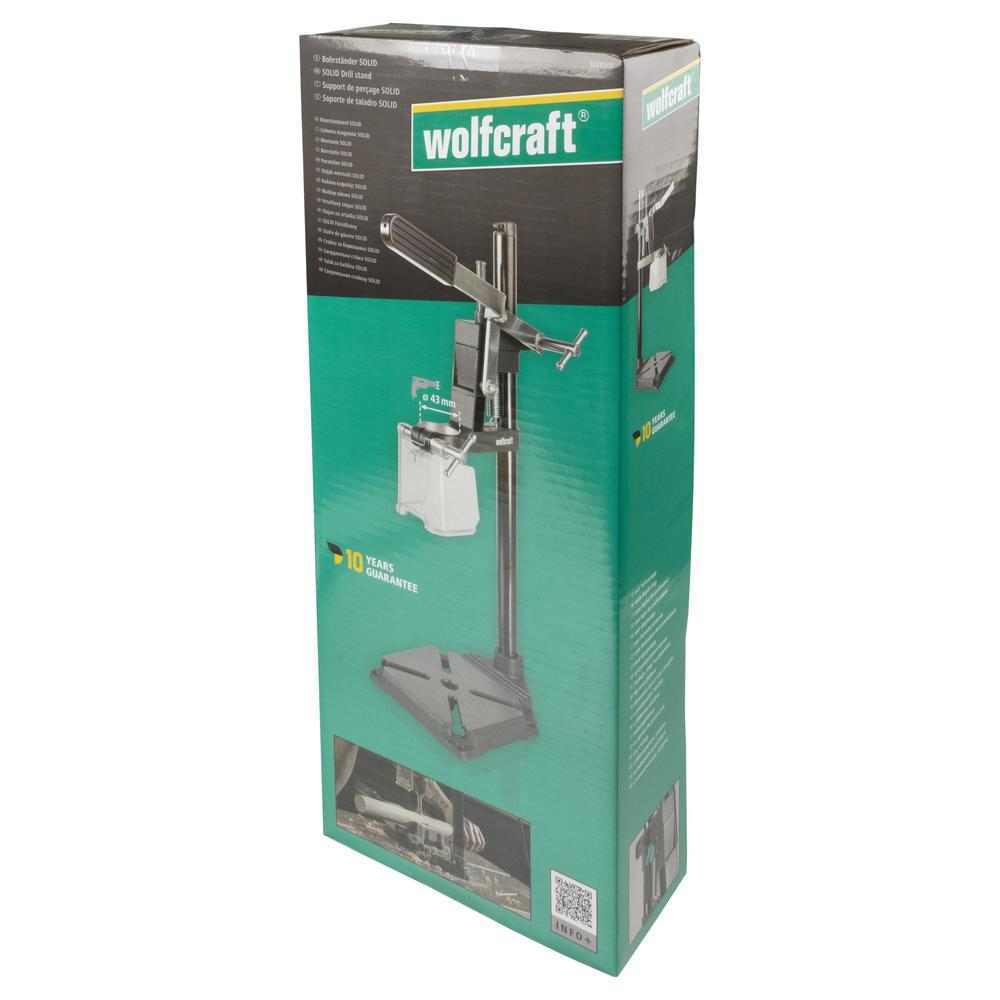 Wolfcraft Stalak Za Bušilicu SOLID Prihvata fi 43 / 160 x 320 x 510 mm – 5028000 by Wolfcraft 5028000 Ostali Pribor Za
