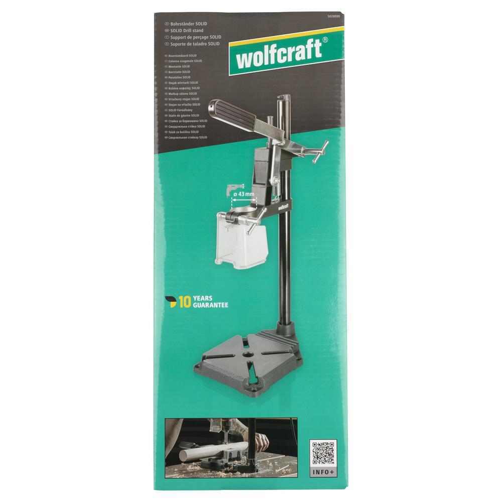 Wolfcraft Stalak Za Bušilicu SOLID Prihvata fi 43 / 160 x 320 x 510 mm – 5028000 by Wolfcraft 5028000 Ostali Pribor Za