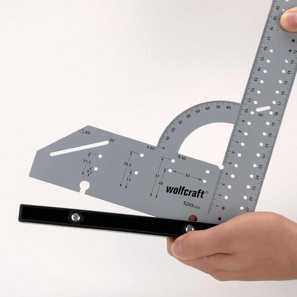 Wolfcraft Kutnik / Uglomjer Univerzalni 200 x 300 mm – 5205000 by Wolfcraft 5205000 Mjerni Uređaji - detalj 11