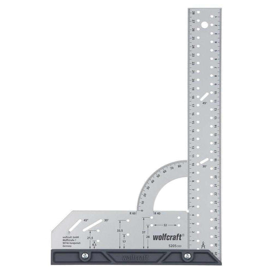 Wolfcraft univerzalni kutnik 5205000 od čelika, 200 x 300 mm