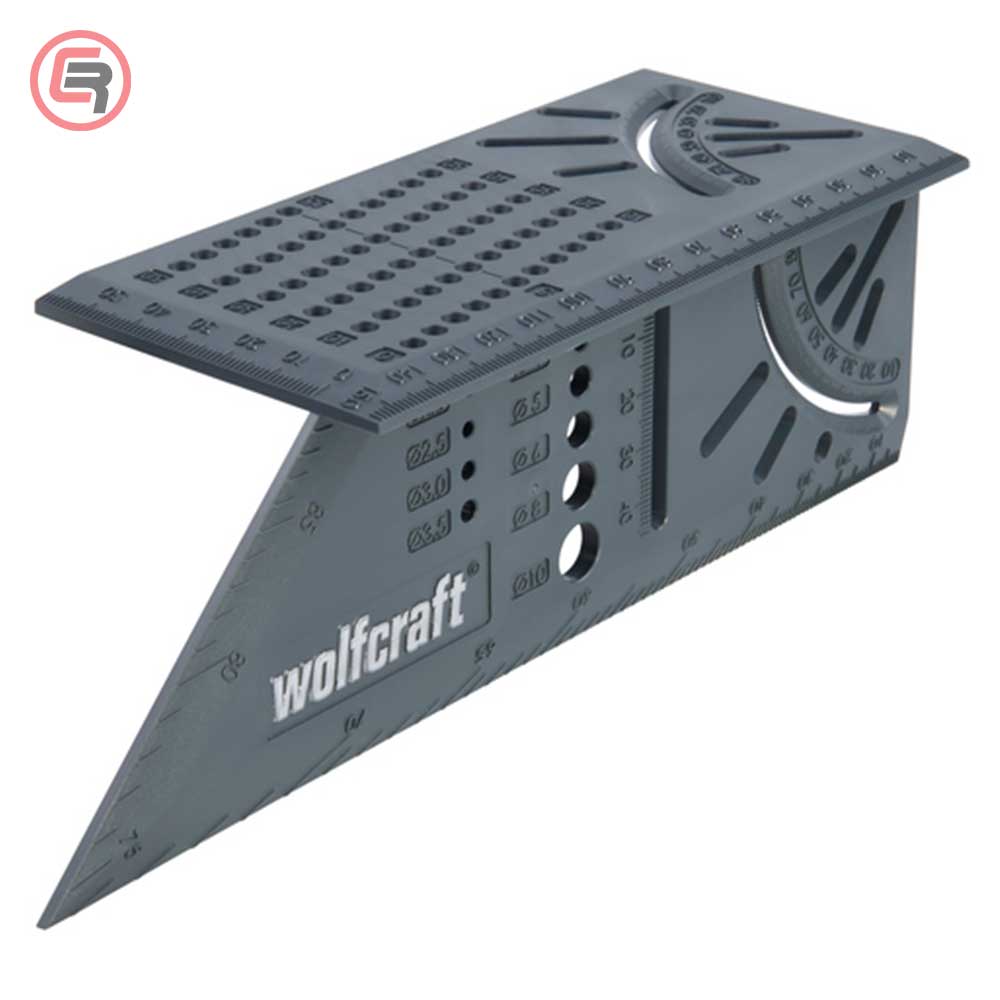 Wolfcraft Kutnik 3D Plastični 212 x 74 x 62 mm – 5208000 by Wolfcraft 5208000 Ostali Alati i Pribor