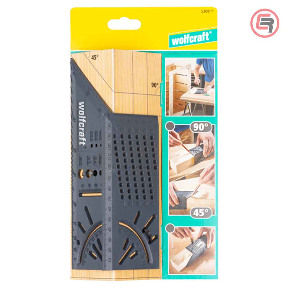 Wolfcraft Kutnik 3D Plastični 212 x 74 x 62 mm – 5208000 by Wolfcraft 5208000 Ostali Alati i Pribor - detalj 2