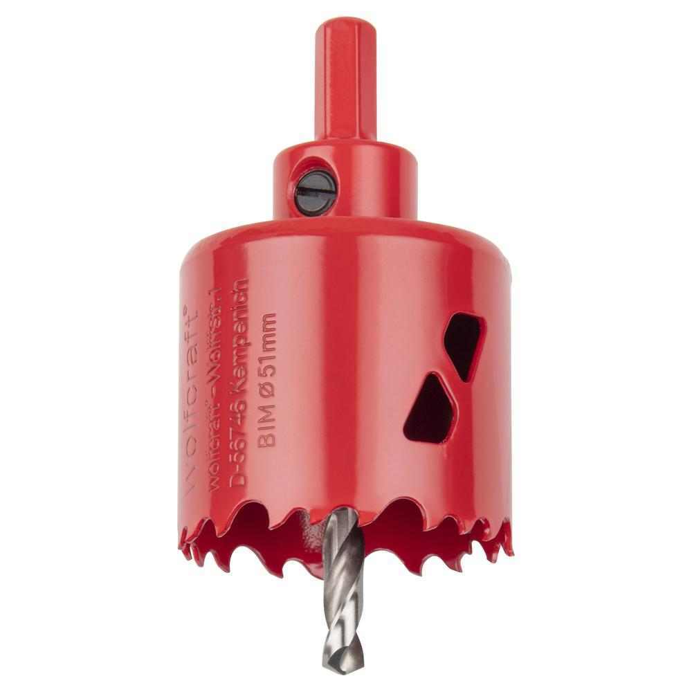 Wolfcraft Kruna HSS Bi-Metal fi 51 mm / 6-Kutni Prihvat 9,5 mm – 5471000 by Wolfcraft 5471000 Krune, Glodala - detalj 2