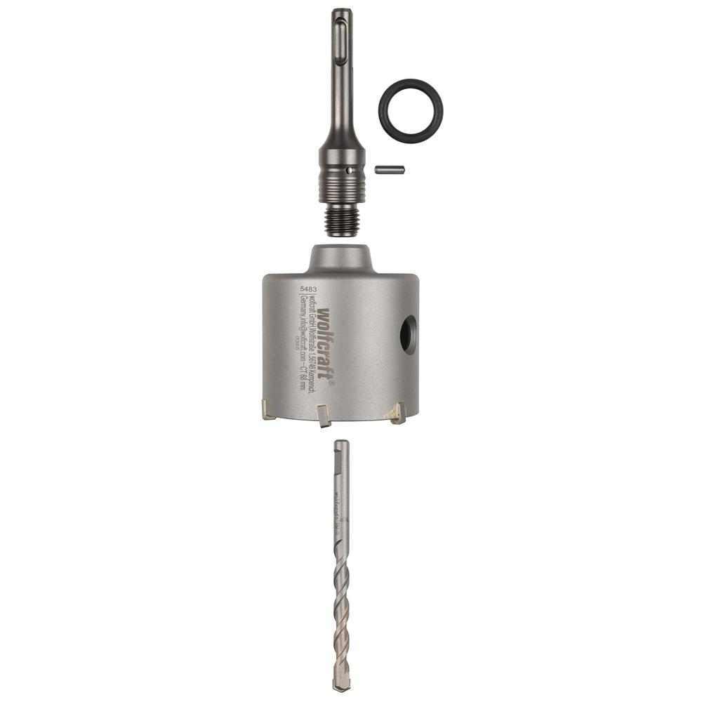 Wolfcraft Kruna Za Bušenje Betona fi 76 / 46 mm Prihvat SDS-plus – 5460000 by Wolfcraft 5460000 Krune, Glodala - detalj 3