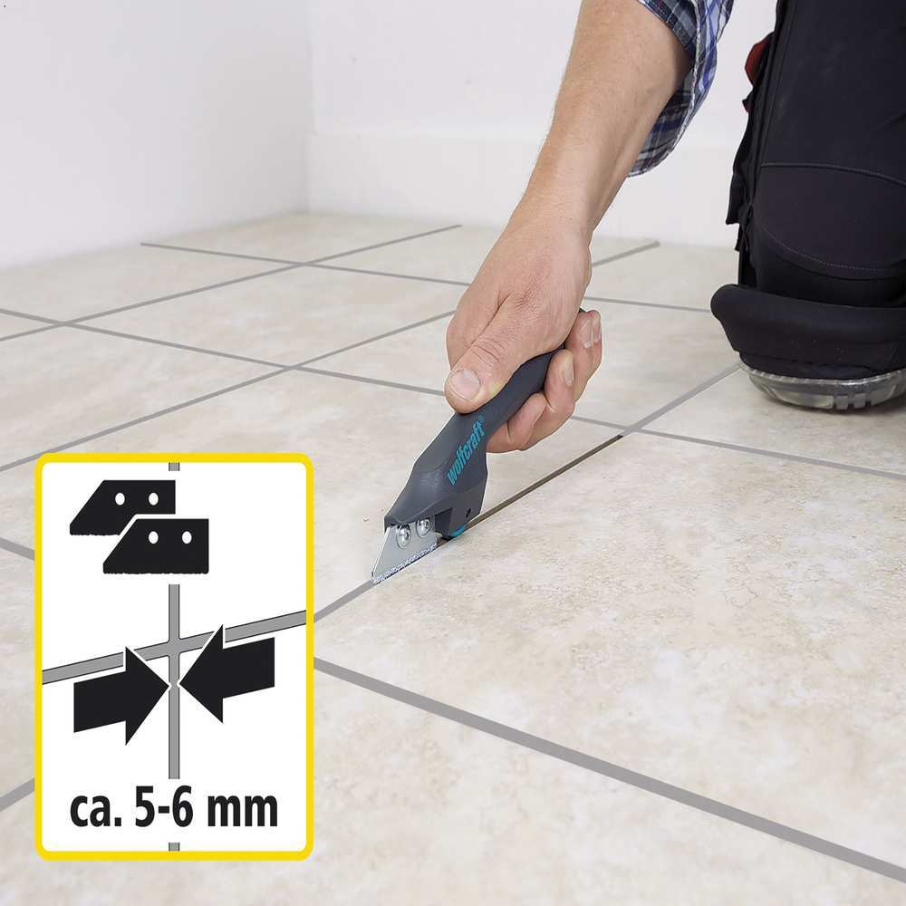 Wolfcraft Strugač Fuga Keramičkih Pločica 50 mm – 5570000 by Wolfcraft 5570000 Ručni Rezni Alat i Pribor - detalj 5
