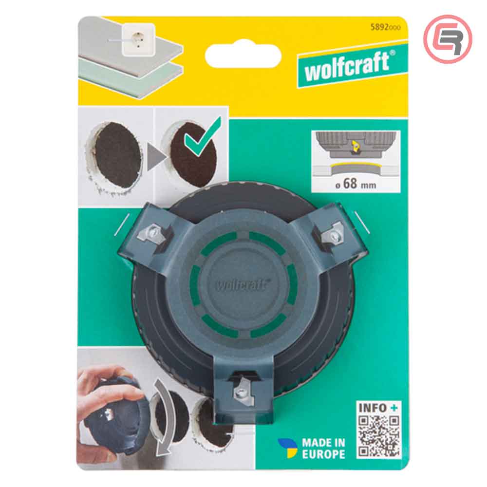 Wolfcraft Upuštač Ruba Provrta Za Gips Karton fi 68 mm – 5892000 by Wolfcraft 5892000 Ostali Alati i Pribor - detalj 2