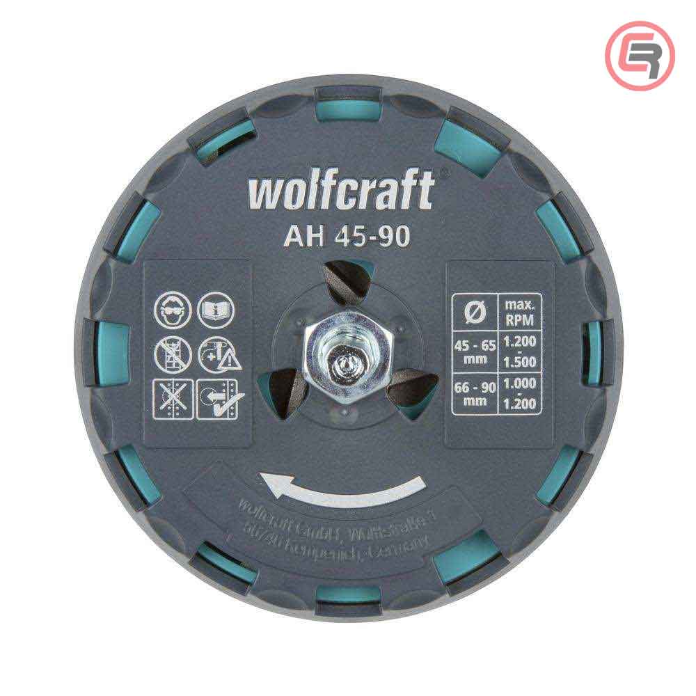 Wolfcraft Podesiva Krunska Pila Za Meko Drvo i Rigips fi 45 – 90 mm – 5977000 by Wolfcraft 5977000 Krune, Glodala - detalj 6