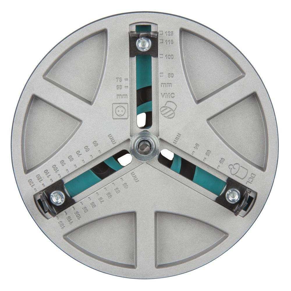 Wolfcraft Podesiva Krunska Pila Za Meko Drvo i Rigips fi 45 – 130 mm – 5978000 by Wolfcraft 5978000 Krune, Glodala - detalj 5