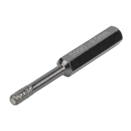 Wolfcraft dijamantno svrdlo 5990000 fi 5 mm za suho bušenje pločica