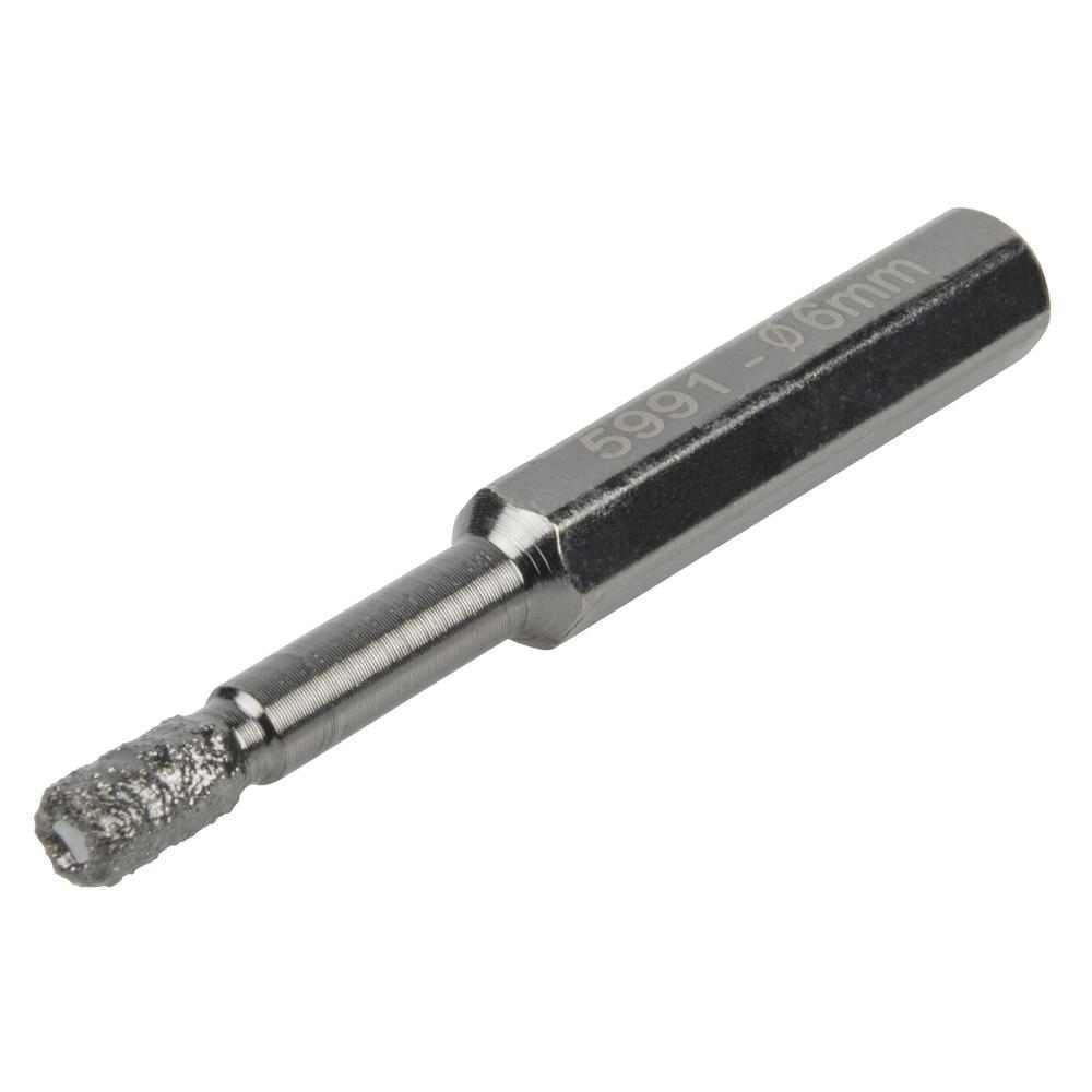 Wolfcraft Dijamantno Svrdlo Za Suho Bušenje 6-STR Prihvat / fi 6 x 30 mm – 5991000 by Wolfcraft 5991000 Krune, Glodala