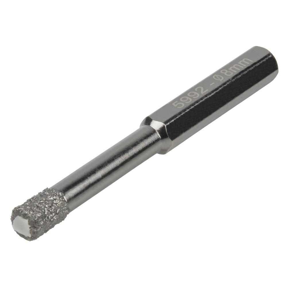 Wolfcraft Dijamantno Svrdlo Za Suho Bušenje 6-STR Prihvat / fi 8 x 40 mm – 5992000 by Wolfcraft 5992000 Krune, Glodala