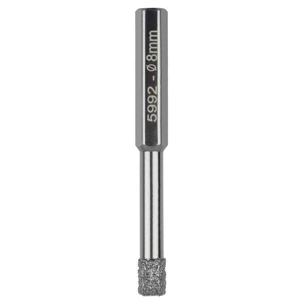 Wolfcraft Dijamantno Svrdlo Za Suho Bušenje 6-STR Prihvat / fi 8 x 40 mm – 5992000 by Wolfcraft 5992000 Krune, Glodala