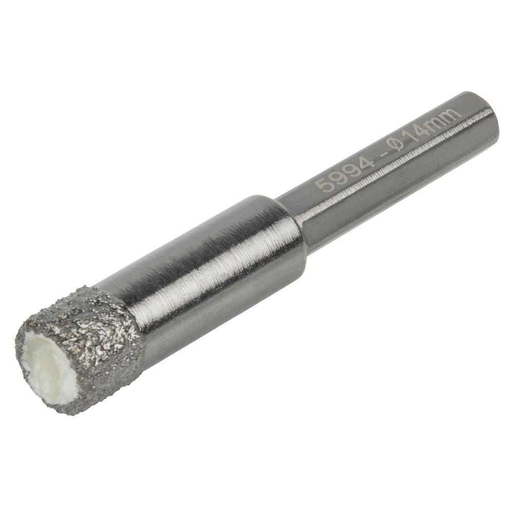 Wolfcraft Dijamantno Svrdlo Za Suho Bušenje 6-STR Prihvat / fi 14 x 40 mm – 5994000 by Wolfcraft 5994000 Krune, Glodala