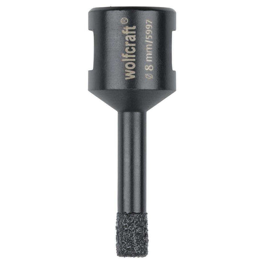 Wolfcraft Kruna Dijamantna Za Pločice “Ceramic” fi 8 / 35 mm M14 Suho Bušenje – 5997000 by Wolfcraft 5997000 Krune Za
