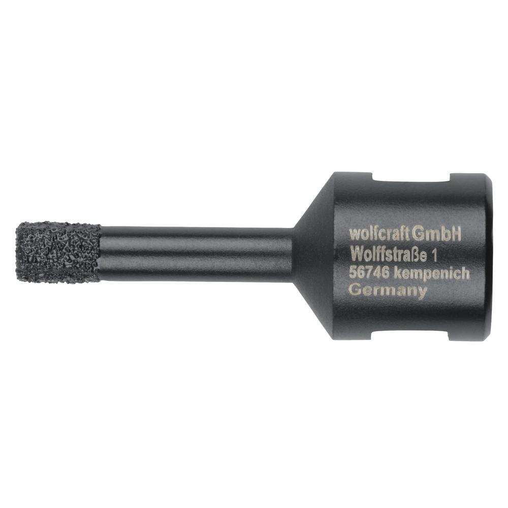 Wolfcraft Kruna Dijamantna Za Pločice “Ceramic” fi 8 / 35 mm M14 Suho Bušenje – 5997000 by Wolfcraft 5997000 Krune Za