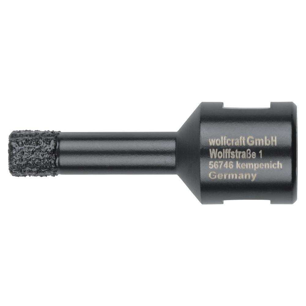 Wolfcraft Kruna Dijamantna Za Pločice “Ceramic” fi 10 / 35 mm M14 Suho Bušenje – 5998000 by Wolfcraft 5998000 Krune Za