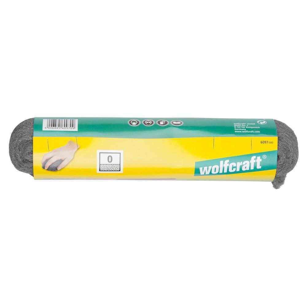 Wolfcraft Čelična Vuna Za Poliranje i Čišćenje Finoća: 0 Fina / 200 gr – 6097000 by Wolfcraft 6097000 Ostali Alati i Pribor