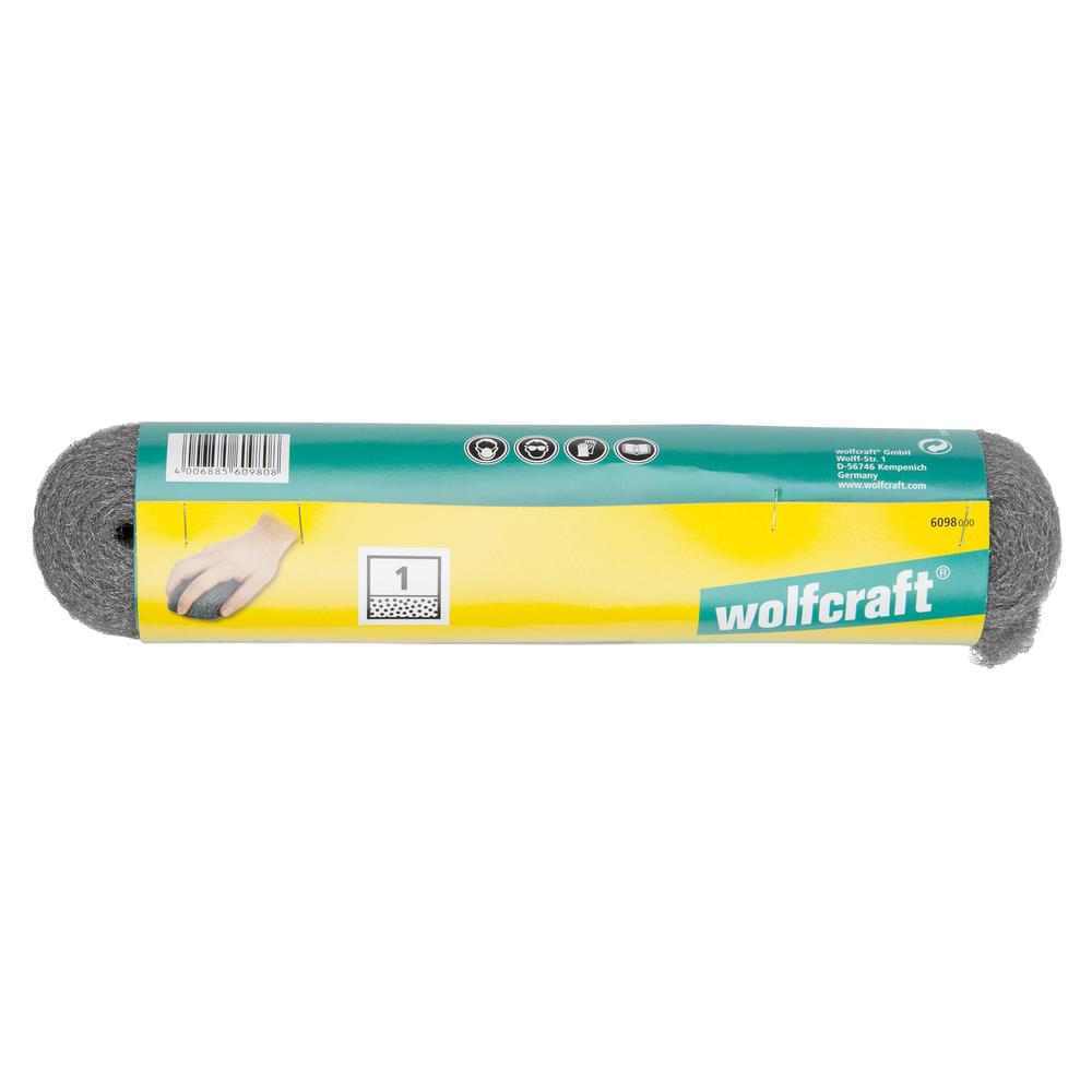 Wolfcraft Čelična Vuna Za Poliranje i Čišćenje Finoća: 1 Srednja / 200 gr – 6098000 by Wolfcraft 6098000 Ostali Alati i