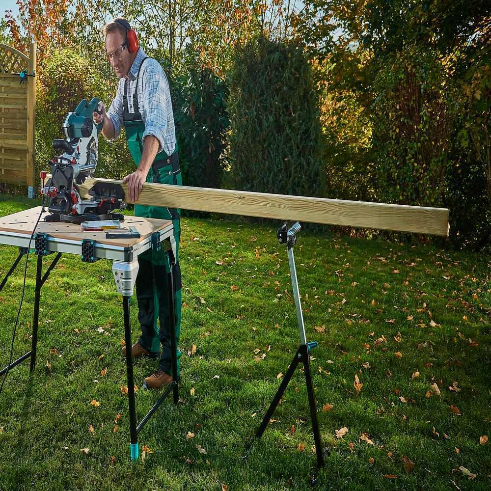 Wolfcraft Stalak Višenamjenski Sa Valjkom i Kuglicama 630 – 1.000 mm – 6102300 by Wolfcraft 6102300 Pribor Za Kružne Pile