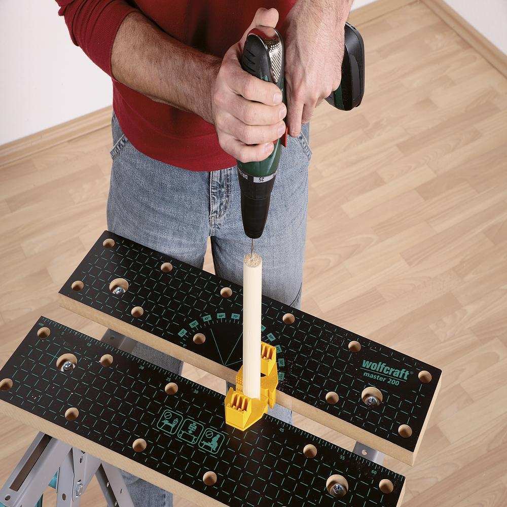 Wolfcraft Stol Radni i Stezni Master 200 / 645 x 450 x 800 mm – 6177000 by Wolfcraft 6177000 Ostali Alati i Pribor - detalj 8