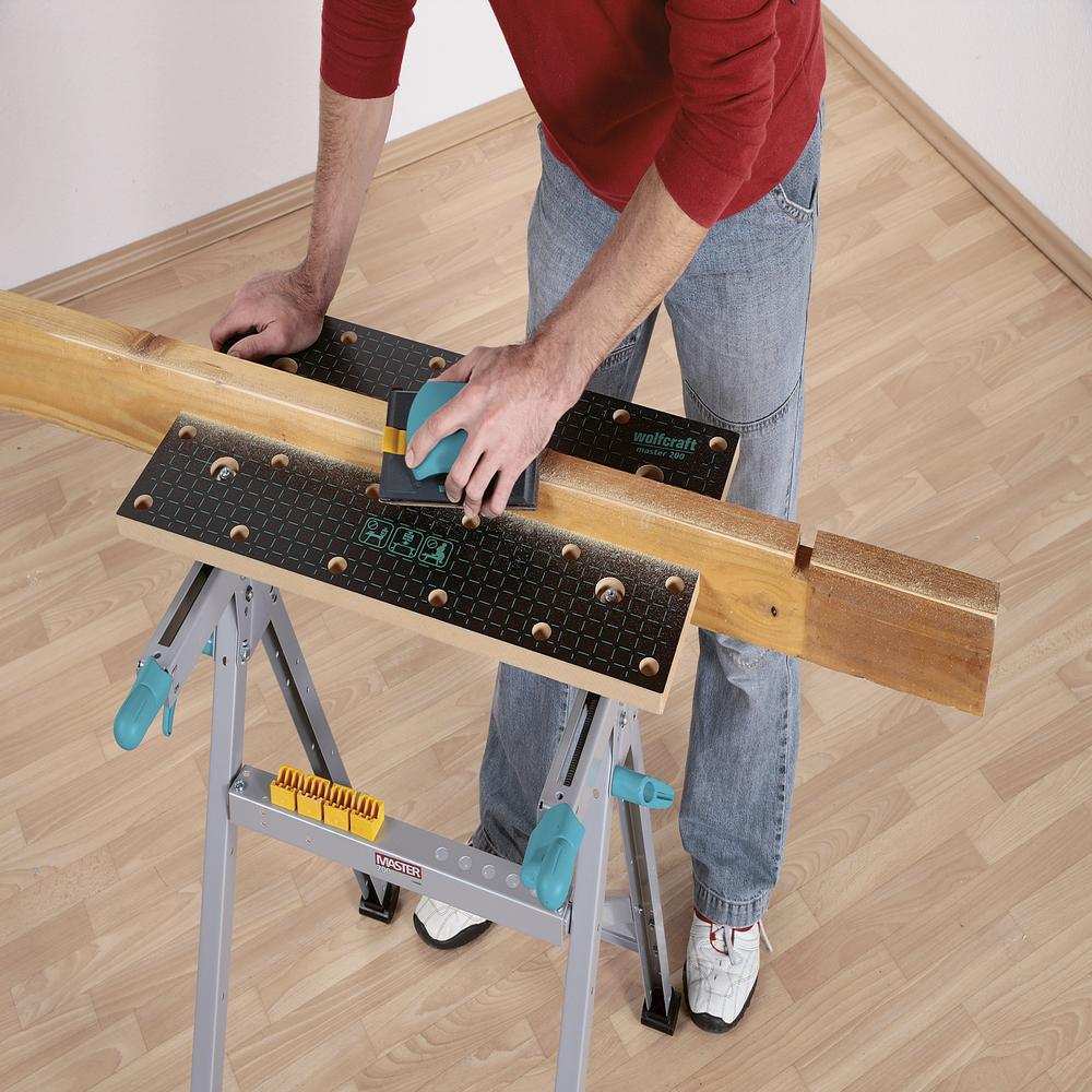 Wolfcraft Stol Radni i Stezni Master 200 / 645 x 450 x 800 mm – 6177000 by Wolfcraft 6177000 Ostali Alati i Pribor - detalj 7